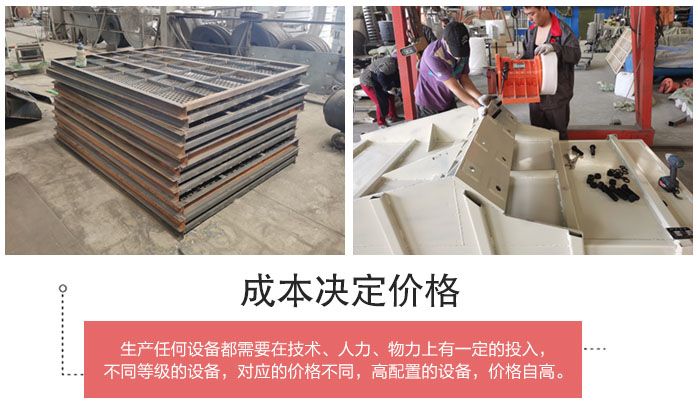 直線篩分機篩網，篩箱部件展示